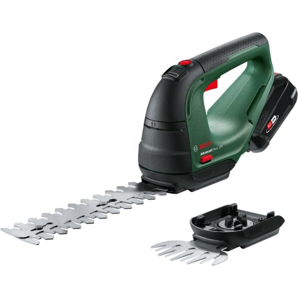 Фото - Кущоріз-ножиці акумуляторні Bosch AdvancedShear 18V-10 + насадка кущоріз (0.600.857.000)